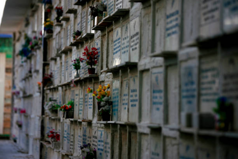 Gavetas em Cemitério Preço Colombo - Gaveta Cemitério Vertical
